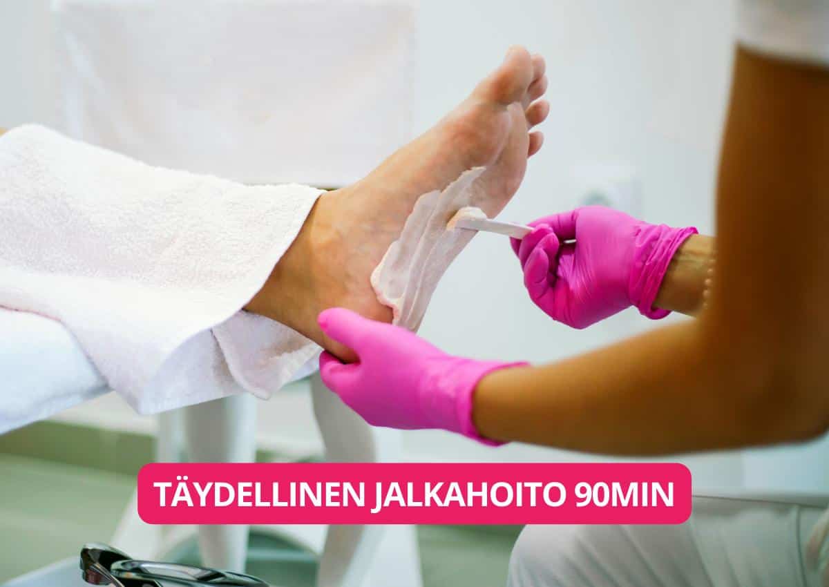 Hyvä Jalkahoito Oulu Täydellinen jalkahoito 90min Kauneushoitola BellaHelena Image